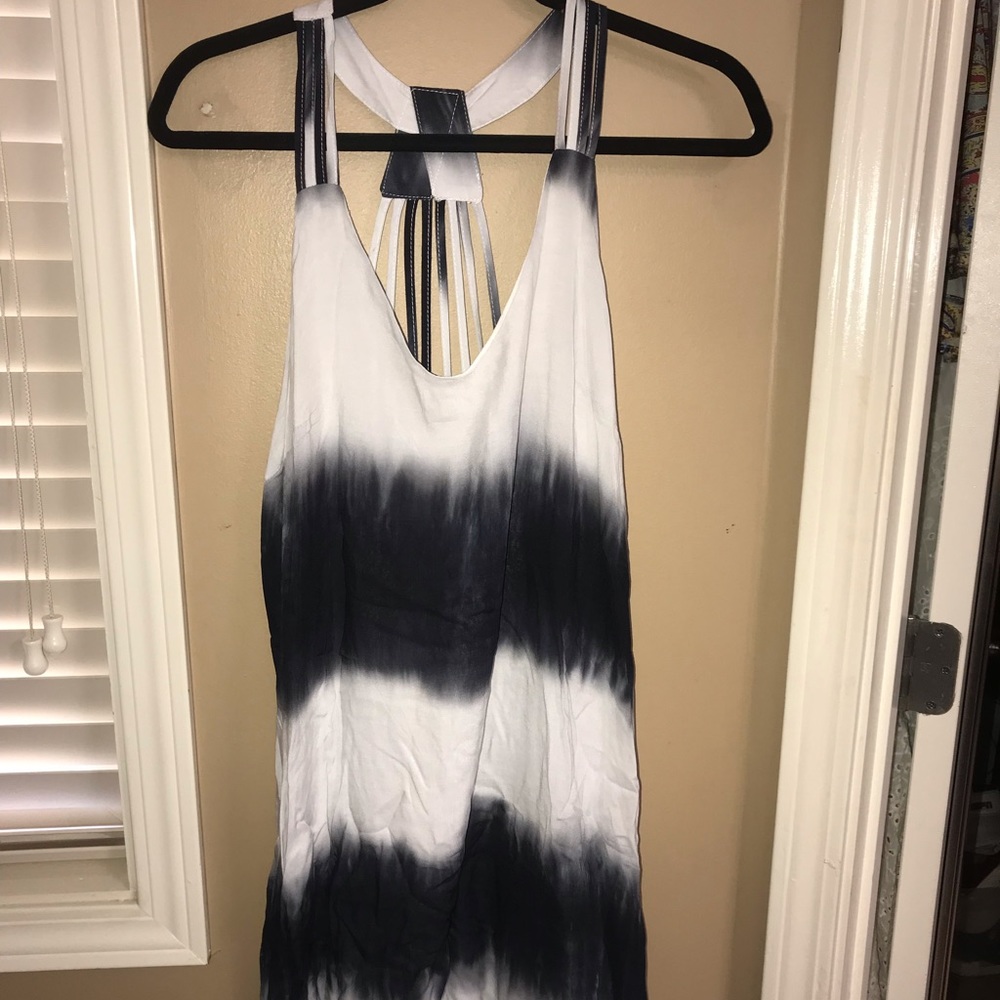 Black, White & Gray Dress
